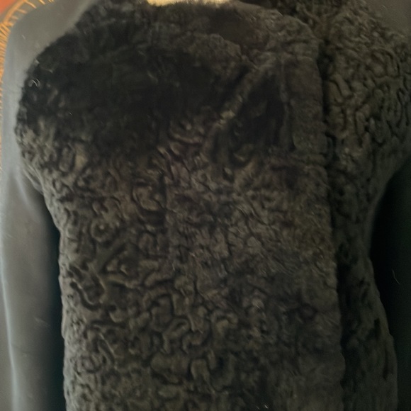 Sheared Persian lamb jacket,Small size ,fits 36 bust, length 21. 3/4 sleeves - Picture 2 of 9